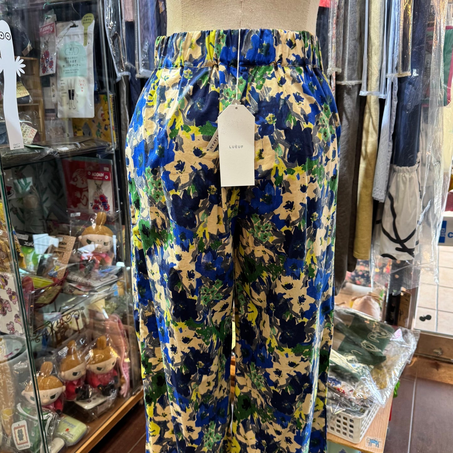 Sale- Lueuf Floral Pants, 2 Colors, made in Japan