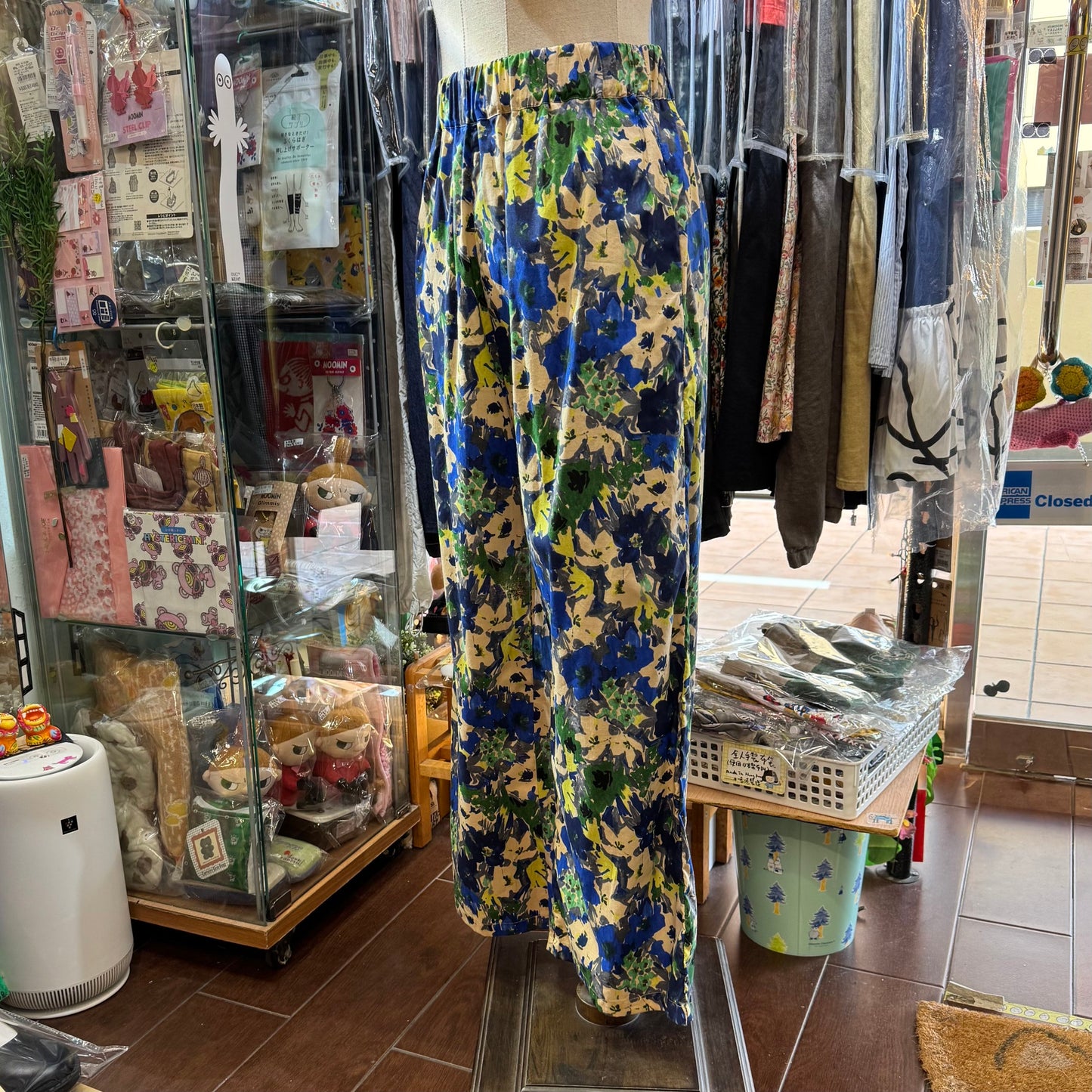 Sale- Lueuf Floral Pants, 2 Colors, made in Japan