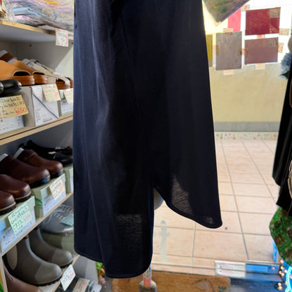 Siwaly fluid Long Blouse, 2 Colors, made in Japan