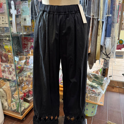 EXTRA30- Doux Bleu Black Pants, made in India