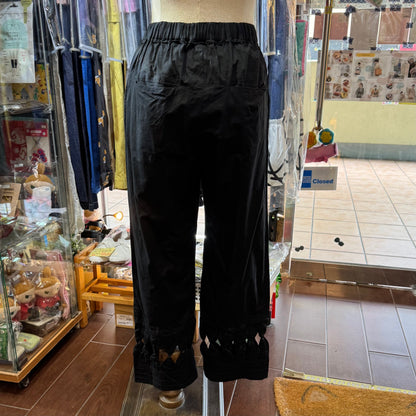 EXTRA30- Doux Bleu Black Pants, made in India