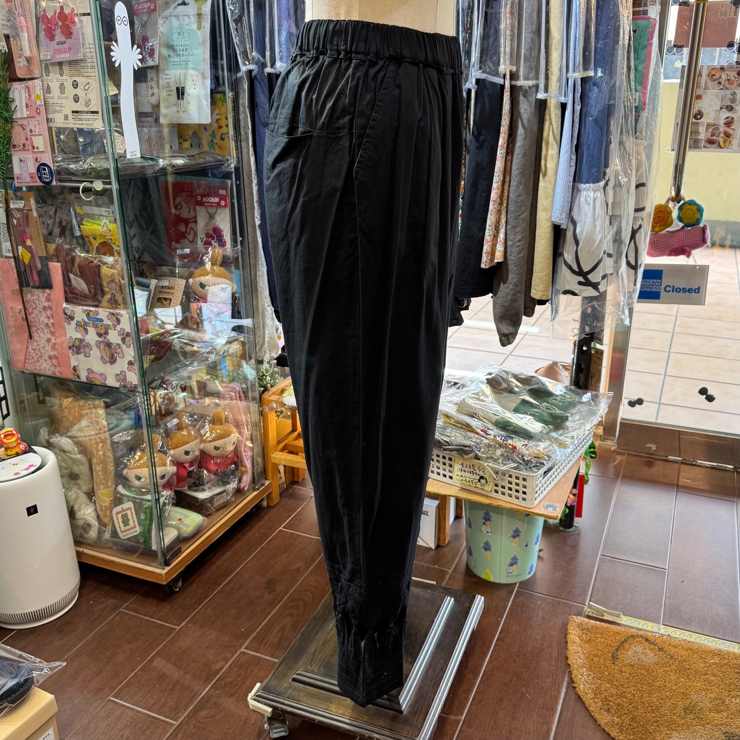 Doux Bleu Bkack Pants, made in India