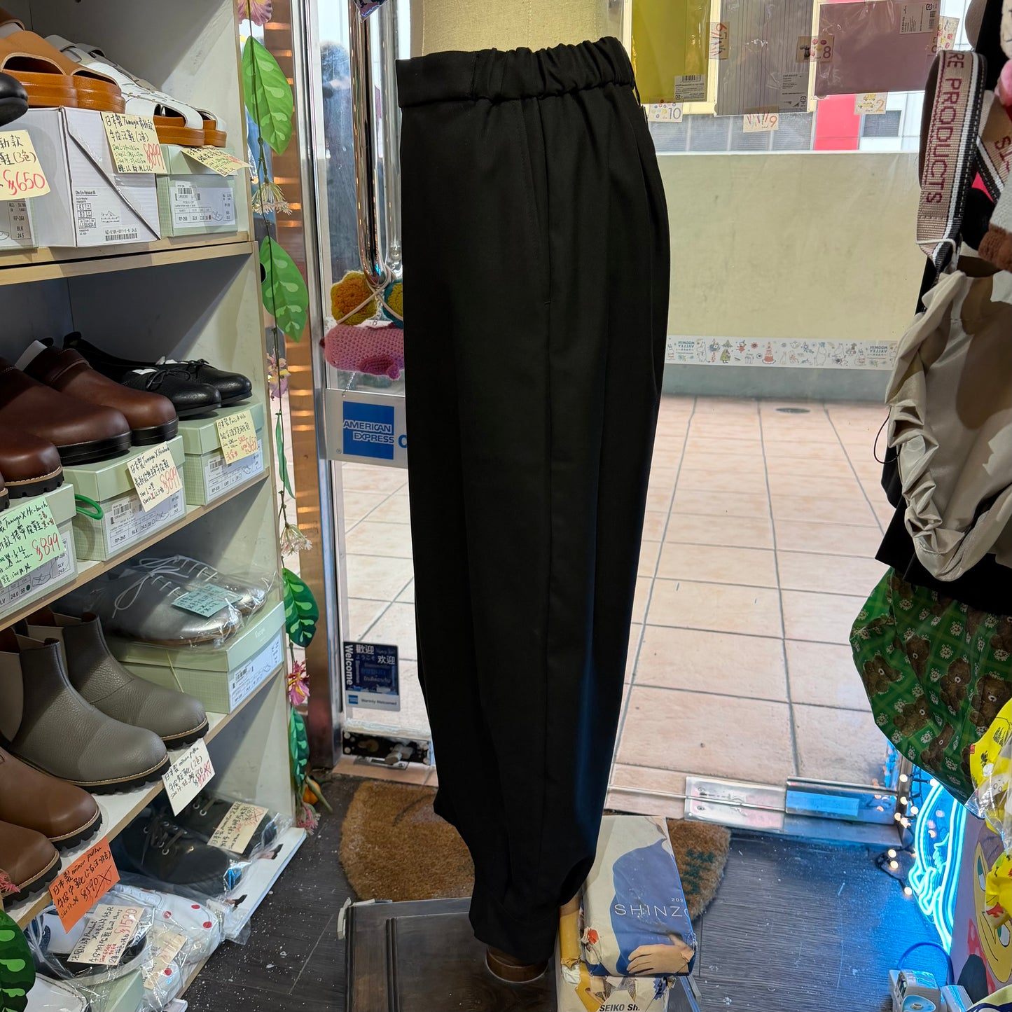 Mizuiro Ind Black Pants, made in Japan