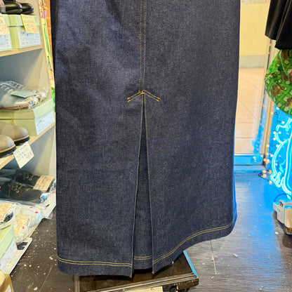 Sale- Trois Long Denim Skirt, made in Japan