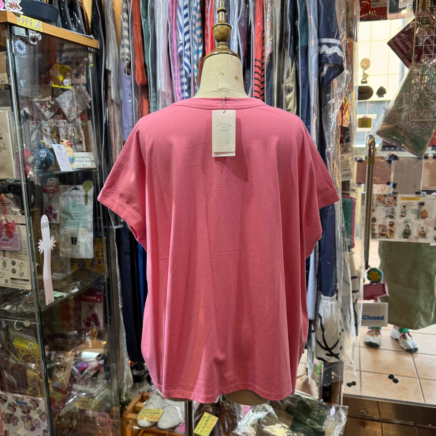 Nouvelles du Paradis Pink Top, made in Japan
