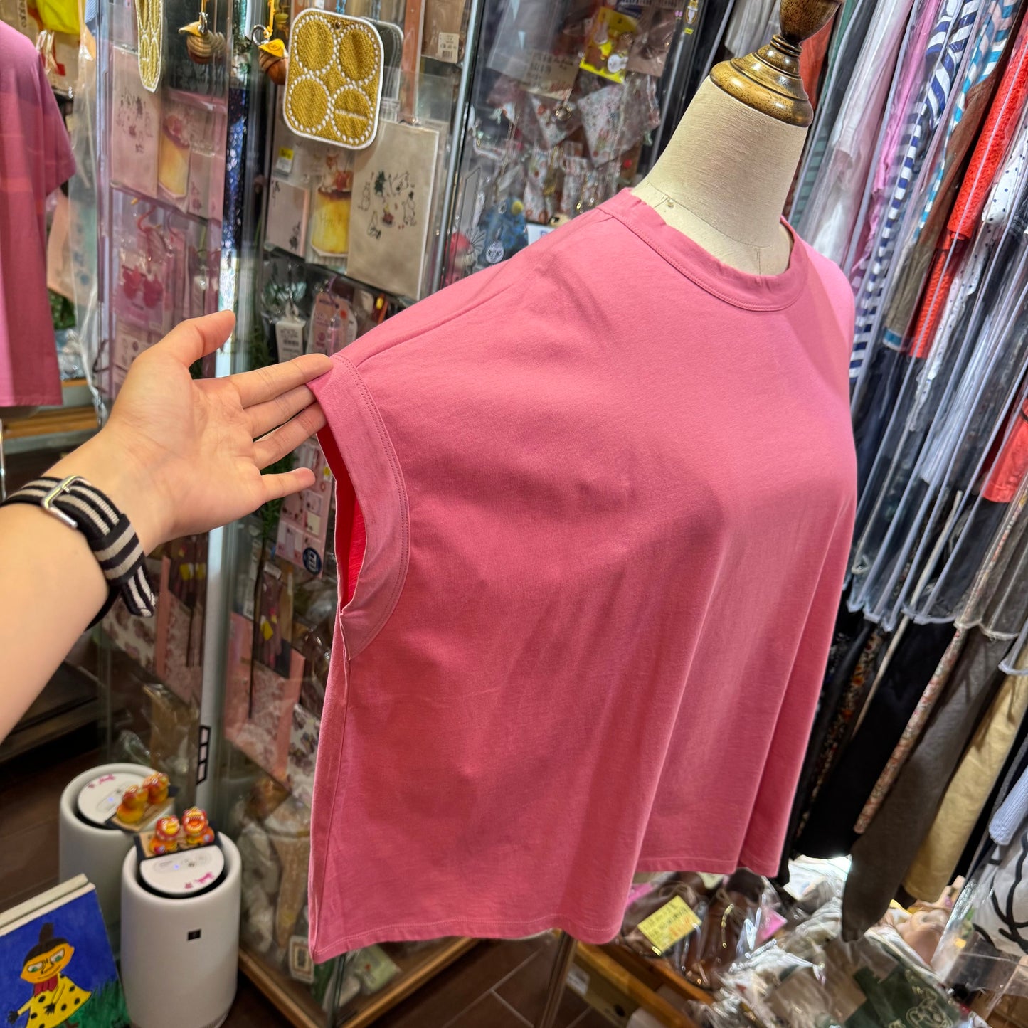 Nouvelles du Paradis Pink Top, made in Japan