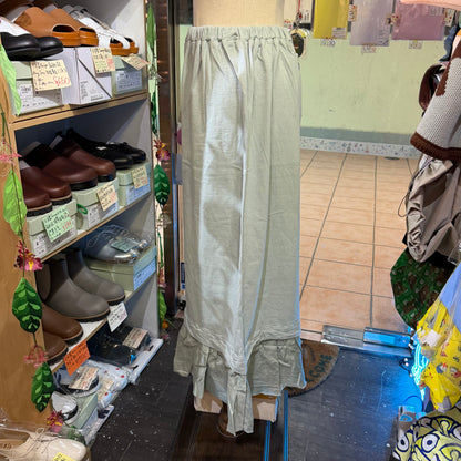 SO Frill Wide-leg Pants, 3 Colors, made in Japan