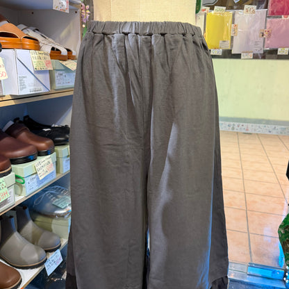 SO Frill Wide-leg Pants, 3 Colors, made in Japan