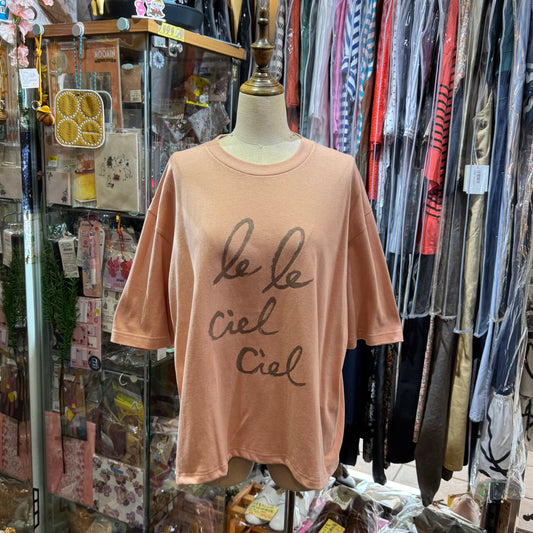 Sale- Ichi le ciel Pink T-shirt, made in Vietnam