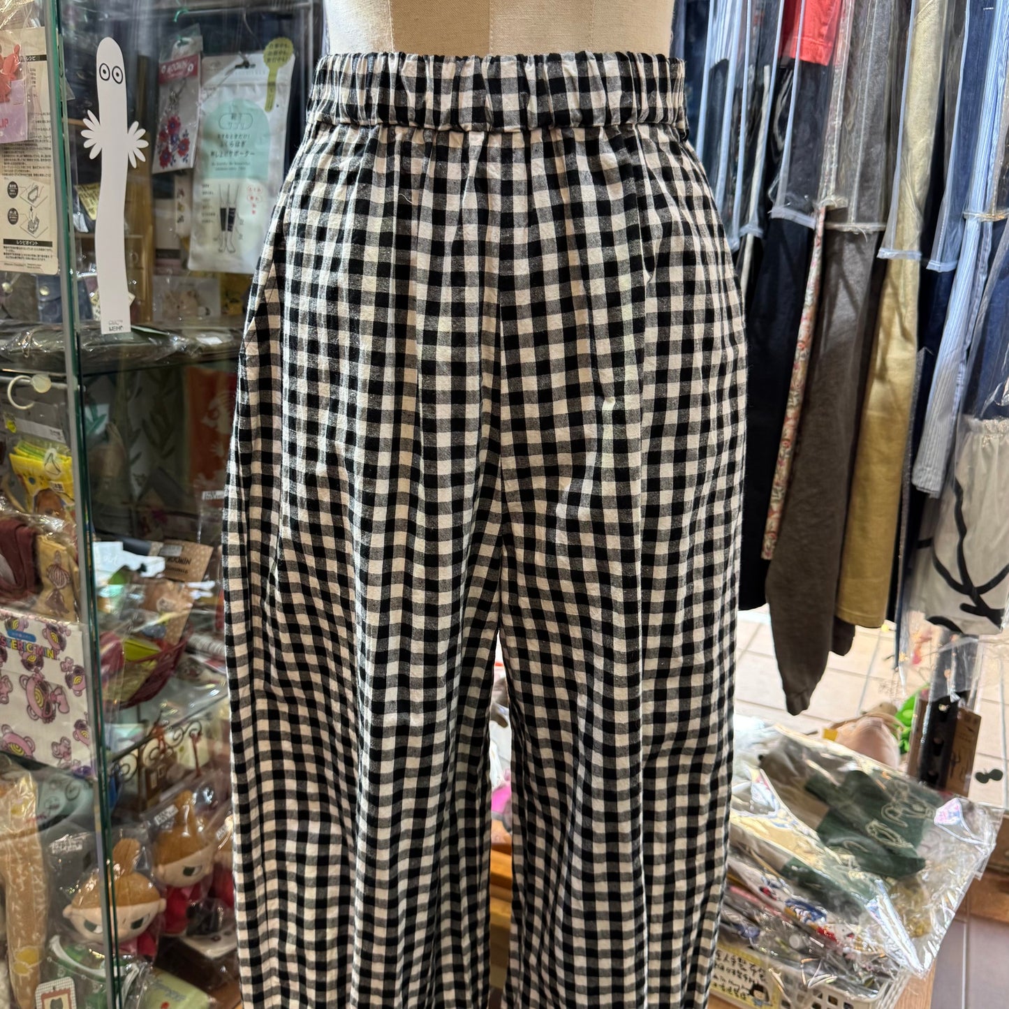 Lueuf Checked Pants, 2 Colors, made in Japan