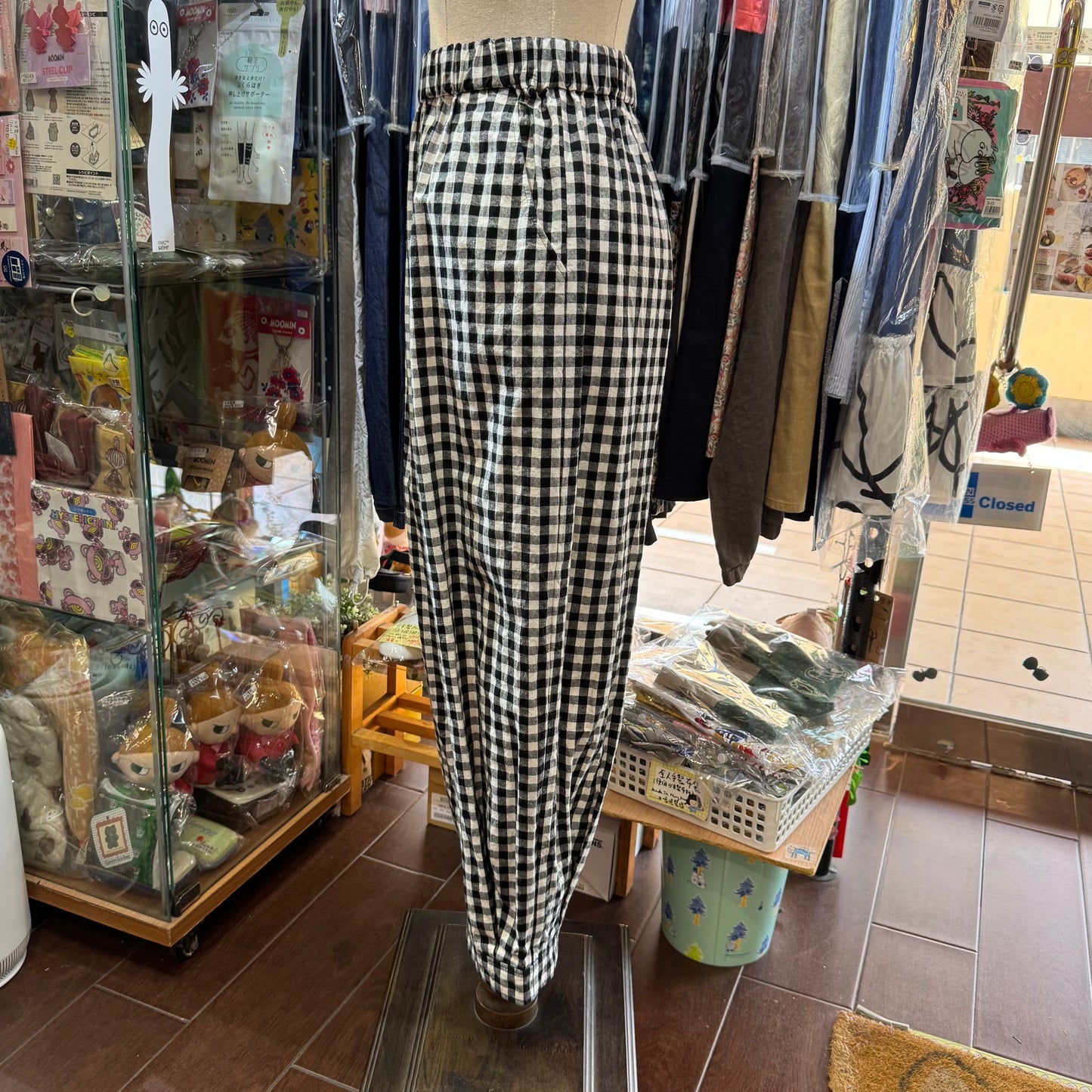 Lueuf Checked Pants, 2 Colors, made in Japan