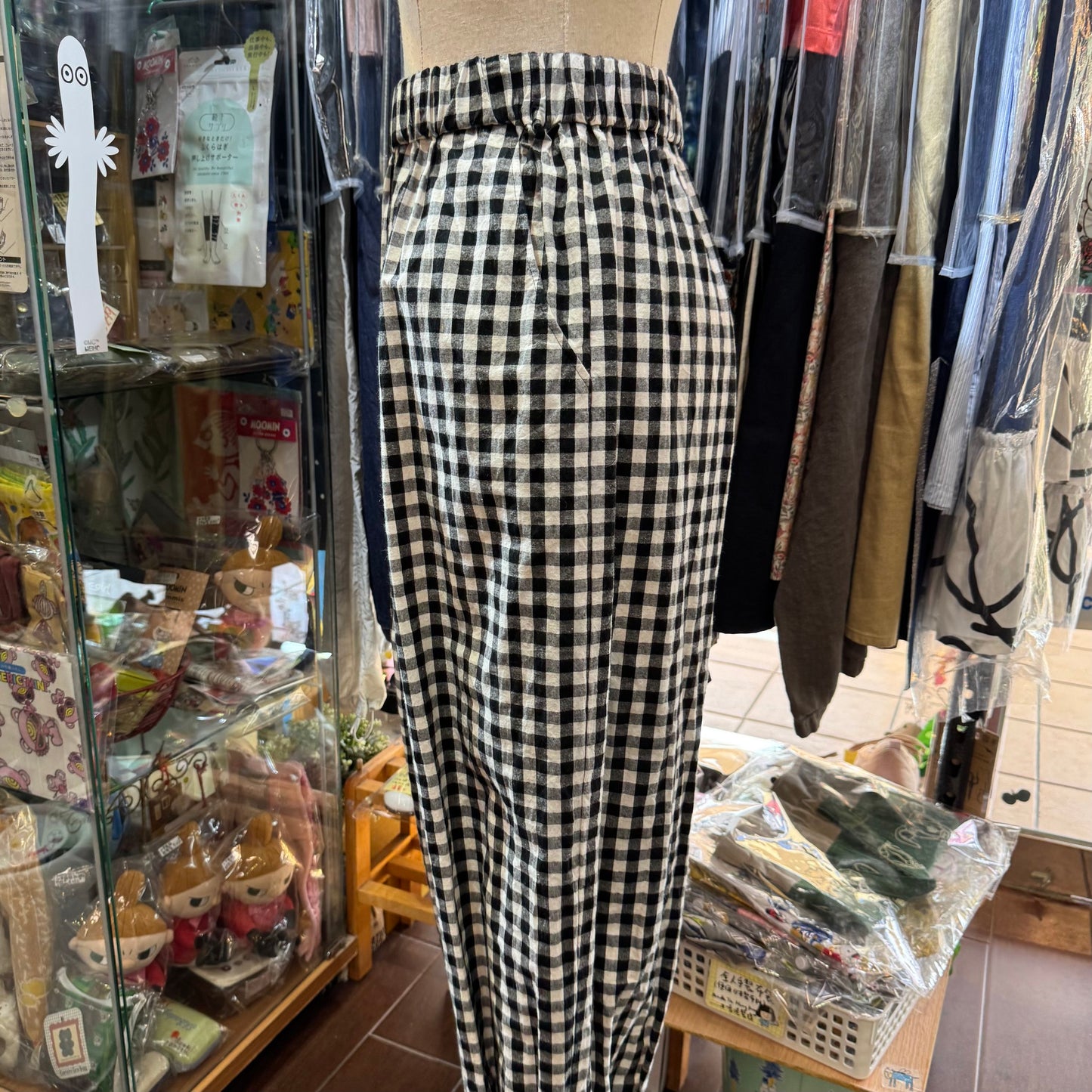 Lueuf Checked Pants, 2 Colors, made in Japan