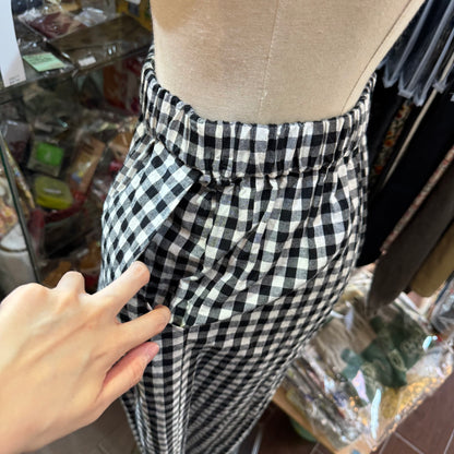 Sale- Lueuf Checked Pants, 2 Colors, made in Japan