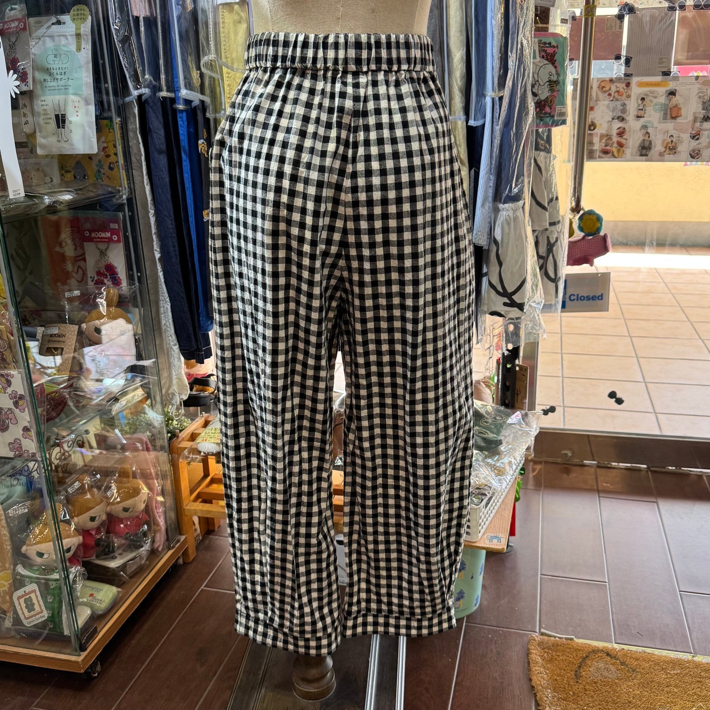 Lueuf Checked Pants, 2 Colors, made in Japan