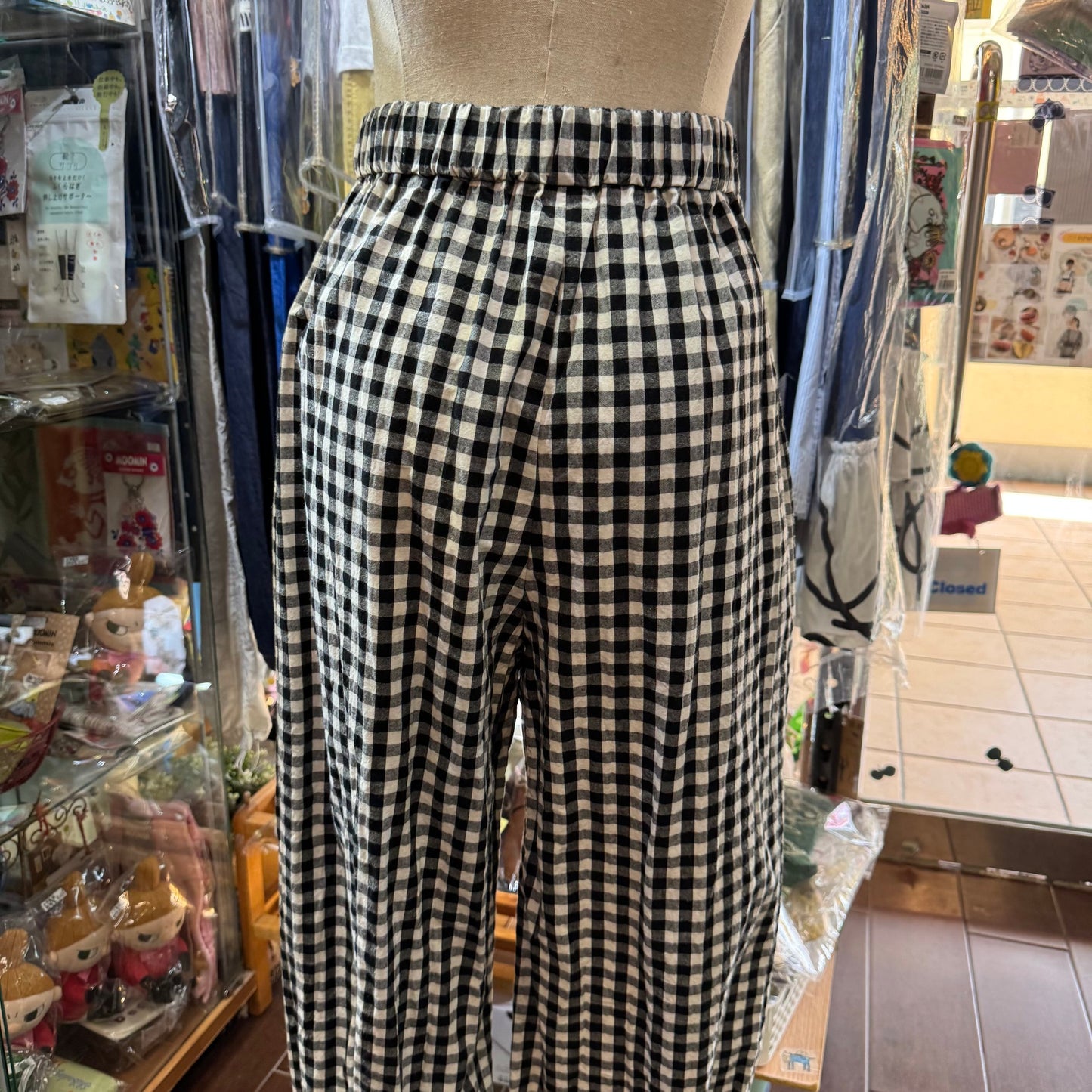 Lueuf Checked Pants, 2 Colors, made in Japan