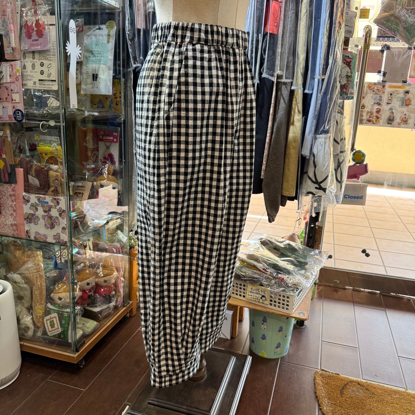 Lueuf Checked Pants, 2 Colors, made in Japan