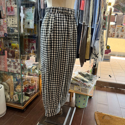 Sale- Lueuf Checked Pants, 2 Colors, made in Japan