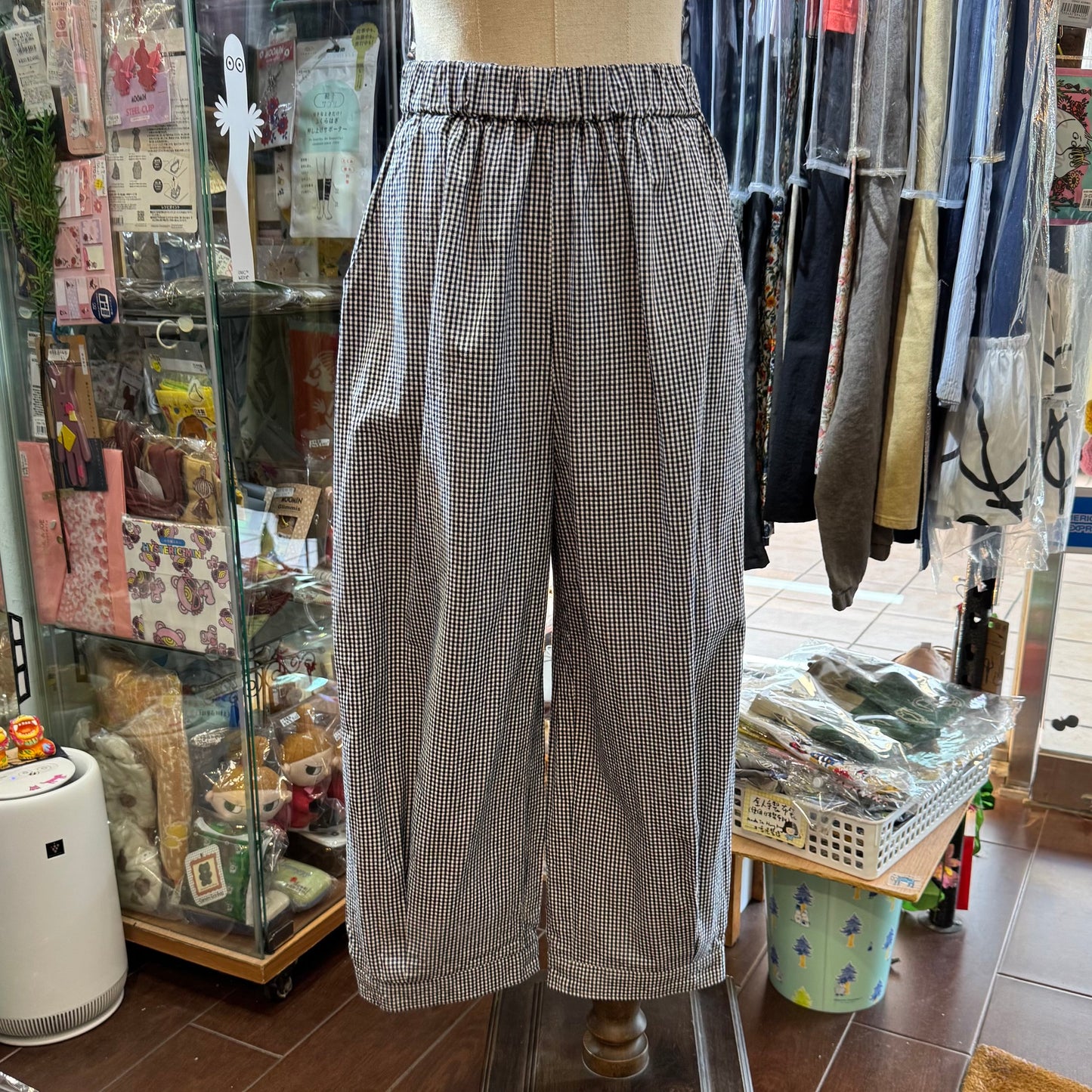 Lueuf Checked Pants, 2 Colors, made in Japan