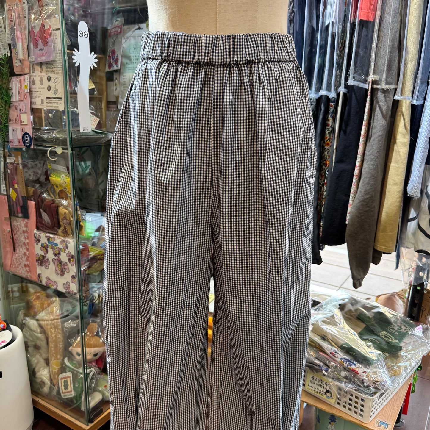 Lueuf Checked Pants, 2 Colors, made in Japan