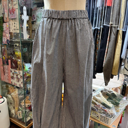 Sale- Lueuf Checked Pants, 2 Colors, made in Japan