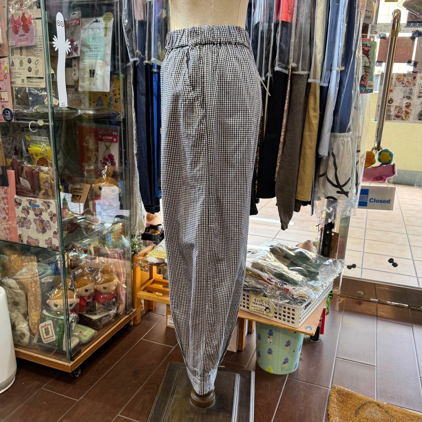 Lueuf Checked Pants, 2 Colors, made in Japan