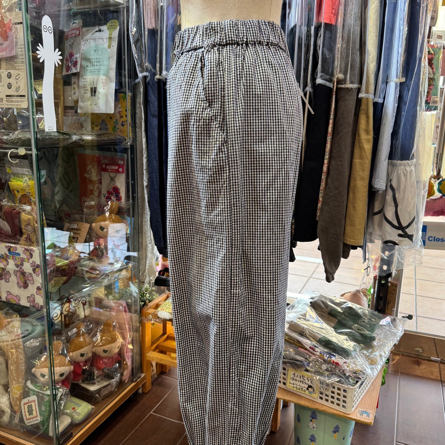 Lueuf Checked Pants, 2 Colors, made in Japan