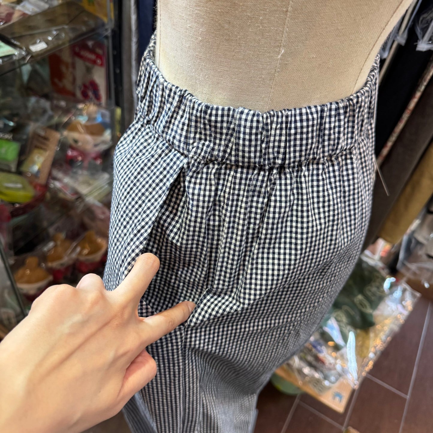 Lueuf Checked Pants, 2 Colors, made in Japan
