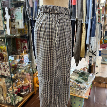 Sale- Lueuf Checked Pants, 2 Colors, made in Japan