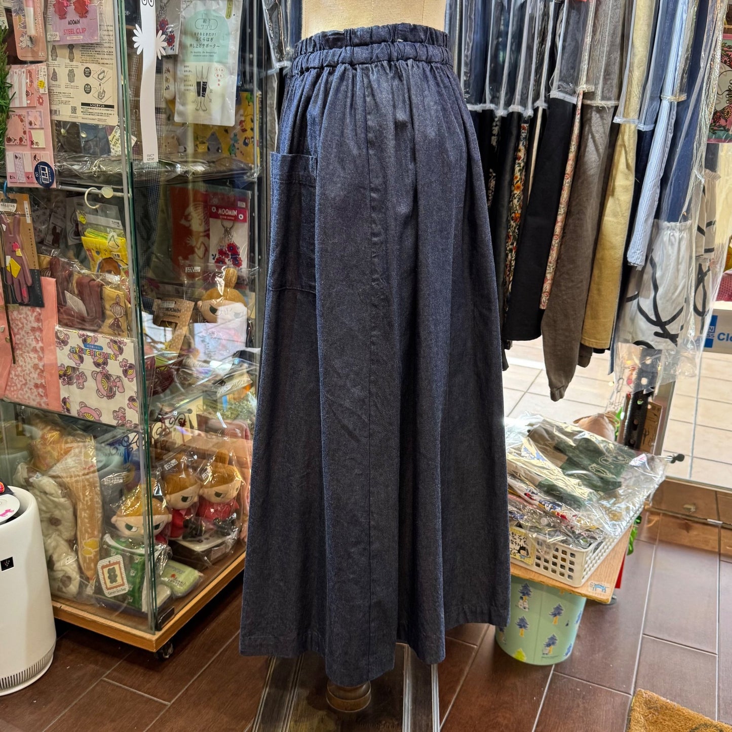 Sale- Diaries Denim Skirt, made in Japan