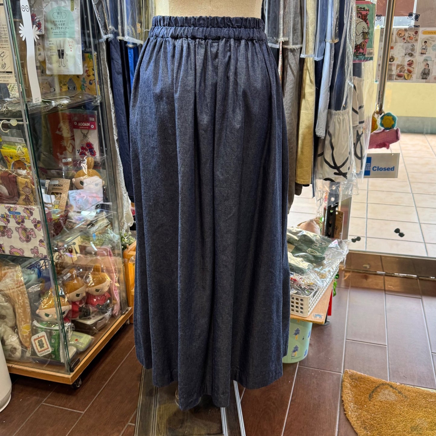 Sale- Diaries Denim Skirt, made in Japan