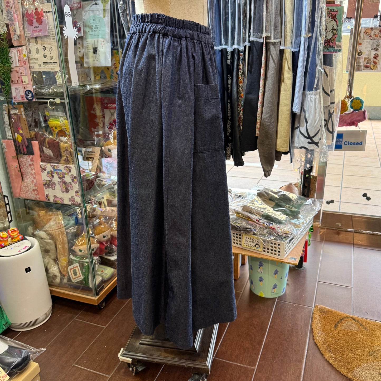 Sale- Diaries Denim Skirt, made in Japan