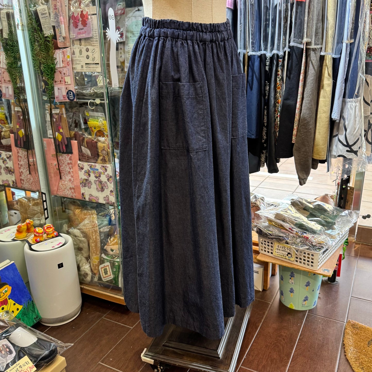 Sale- Diaries Denim Skirt, made in Japan