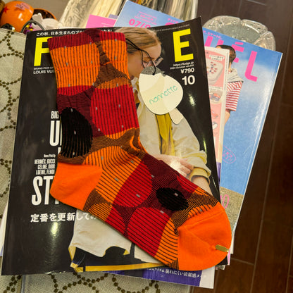 Nonnette Planet Socks, 3 Colors, made in Japan (#344)