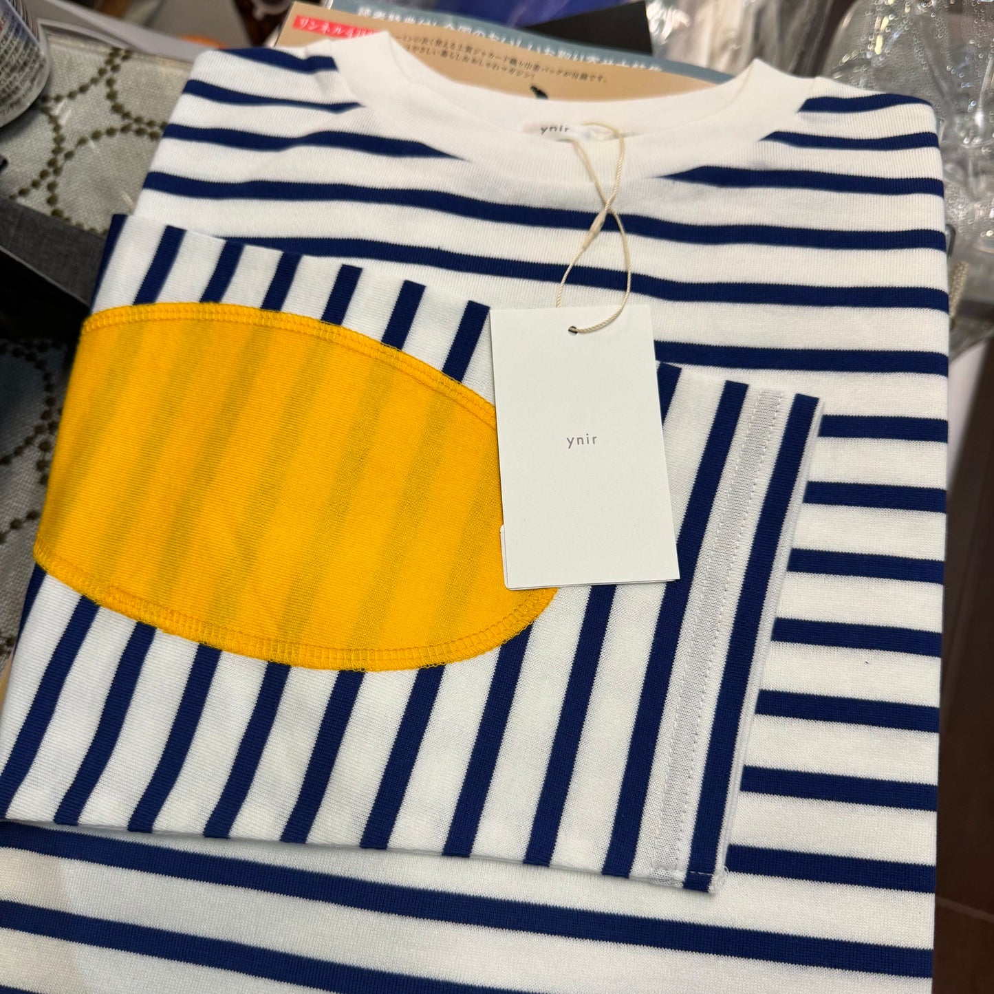 Sale- Ynir Striped T-shirt, 3 Colors, made in Japan