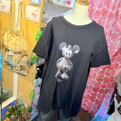 Sale- Bedsidedrama Mickey Mouse Long T-shirt, made in Japan