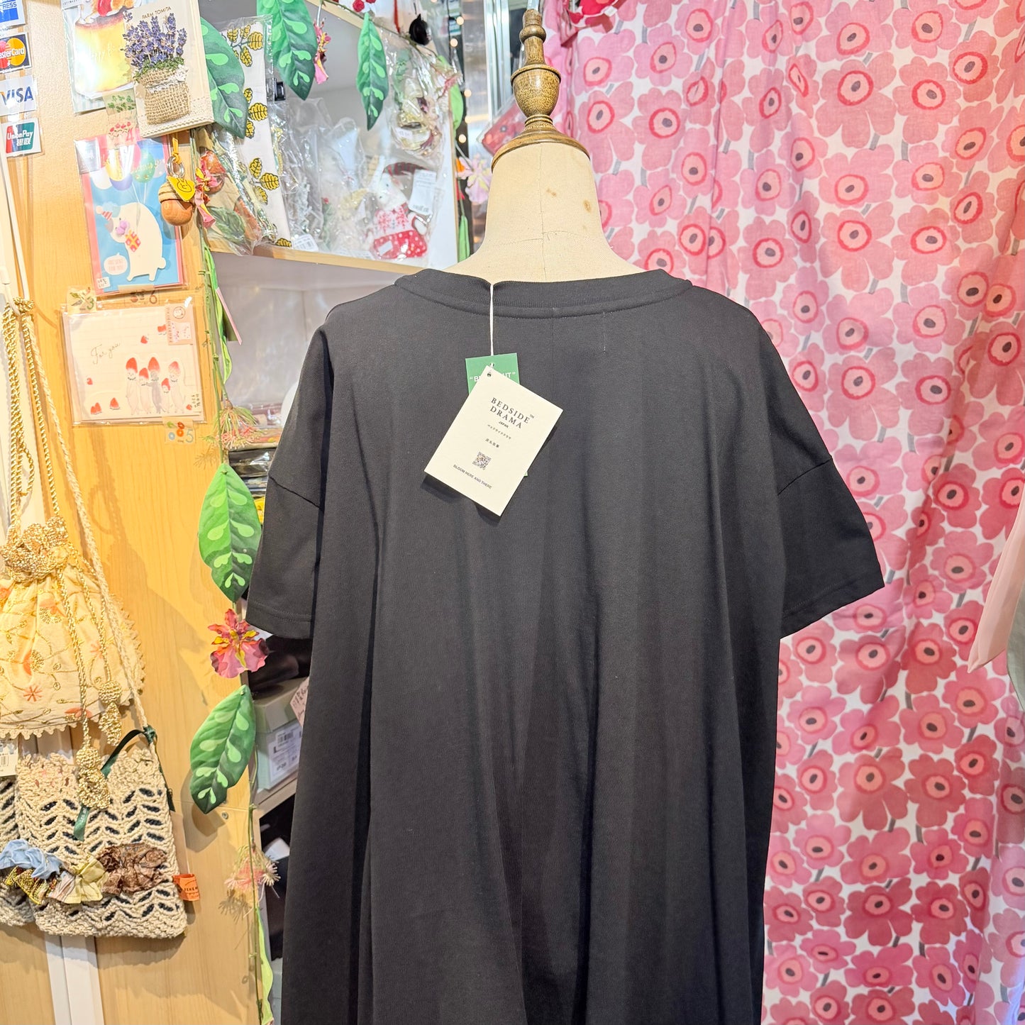 Sale- Bedsidedrama Mickey Mouse Long T-shirt, made in Japan