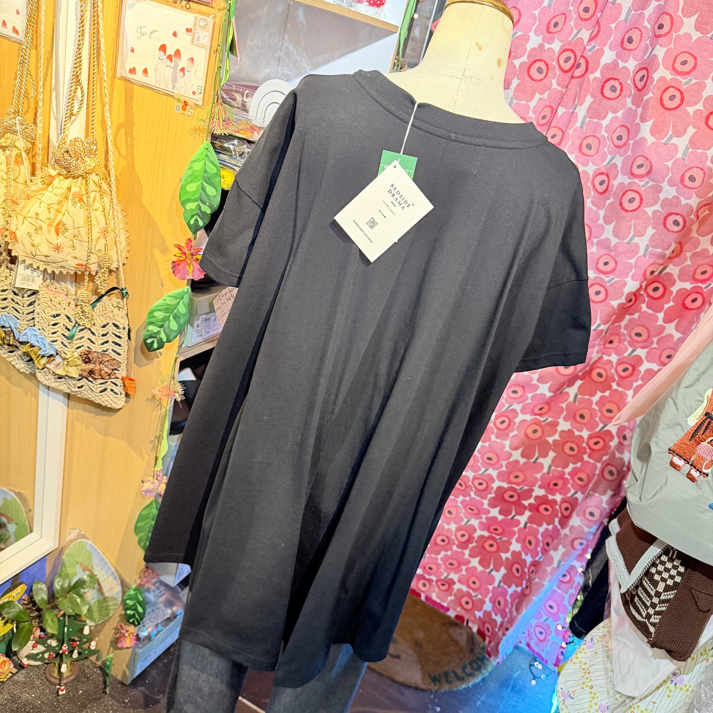 Sale- Bedsidedrama Mickey Mouse Long T-shirt, made in Japan