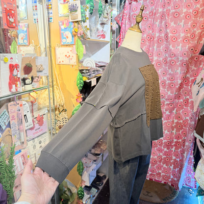 Rehersall Sweatshirt, 2 Colors, made in Japan