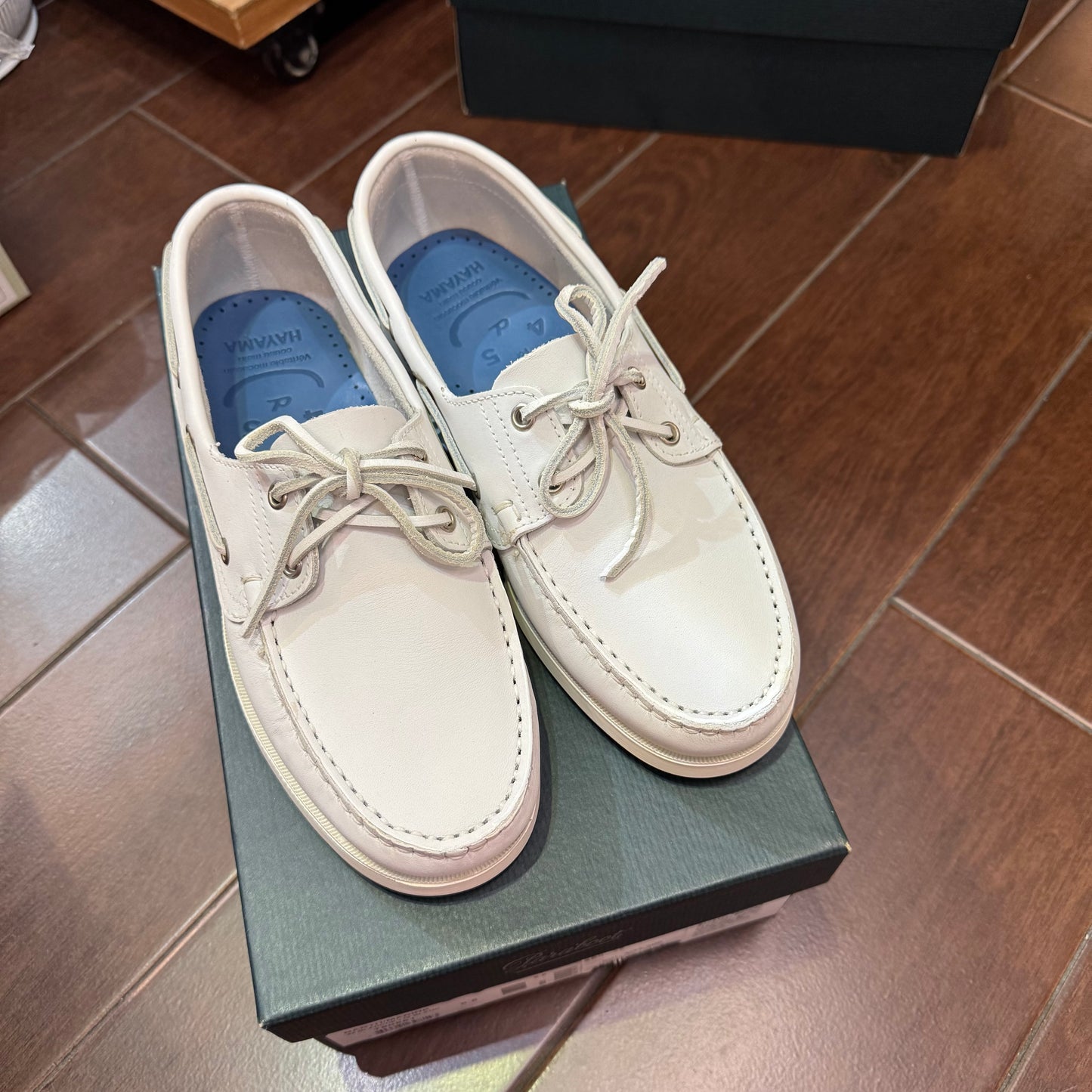 Crazy Sale- Paraboot X 45R Marine Boat Leather Loafer, 2 Colors, made in Spain, size UK6.6 only