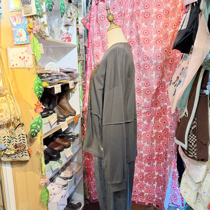 Rehersall Sweatshirt, 2 Colors, made in Japan