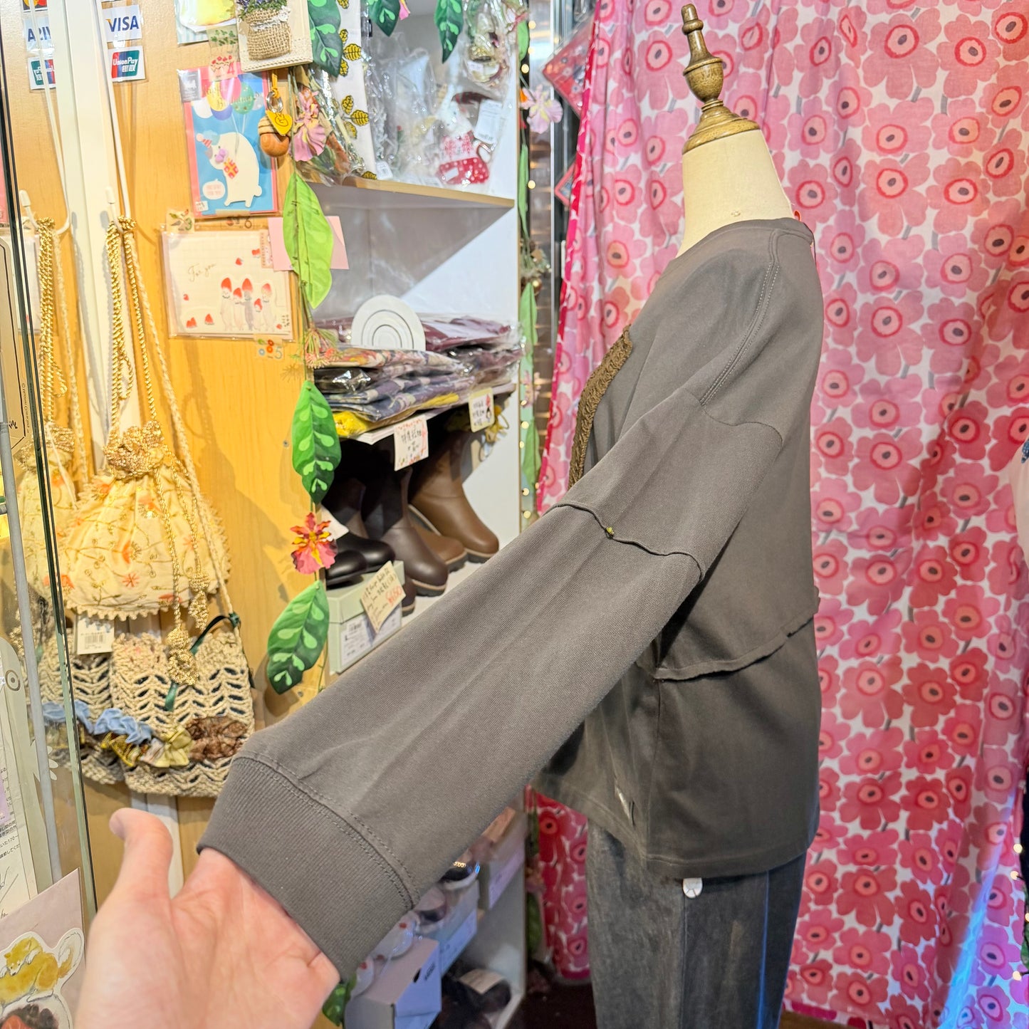 Rehersall Sweatshirt, 2 Colors, made in Japan