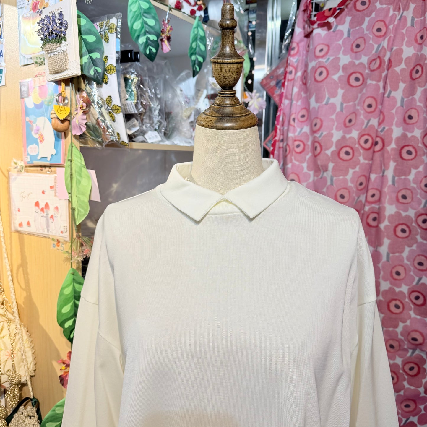 Siwaly fluid Long Blouse, 2 Colors, made in Japan