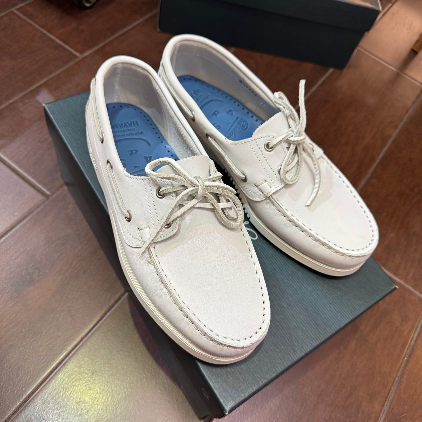 Crazy Sale- Paraboot X 45R Marine Boat Leather Loafer, 2 Colors, made in Spain, size UK6.6 only