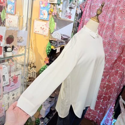 Siwaly fluid Long Blouse, 2 Colors, made in Japan