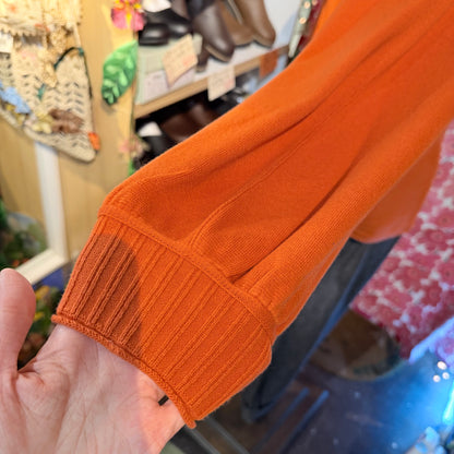 Estroislose Orange Cardigan
