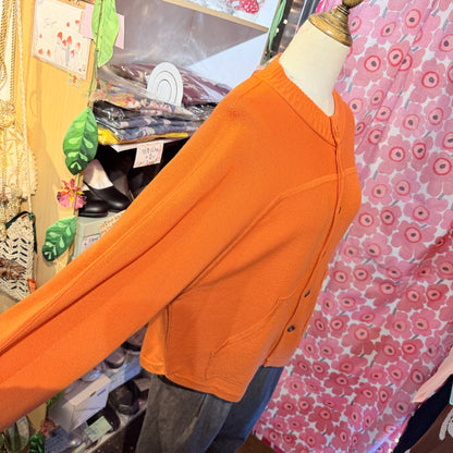 Estroislose Orange Cardigan