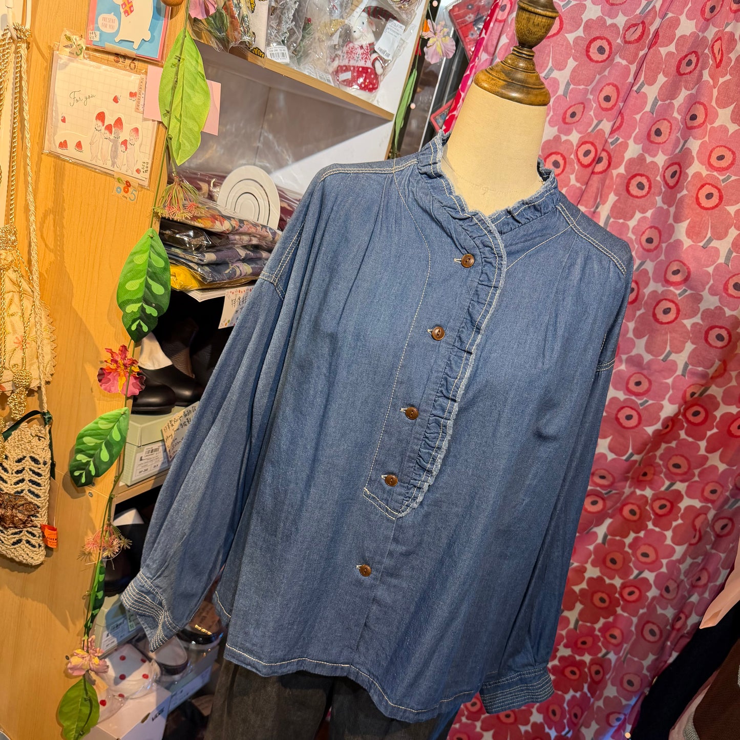Sale- Tumugu Denim Shirt, 2 Colors