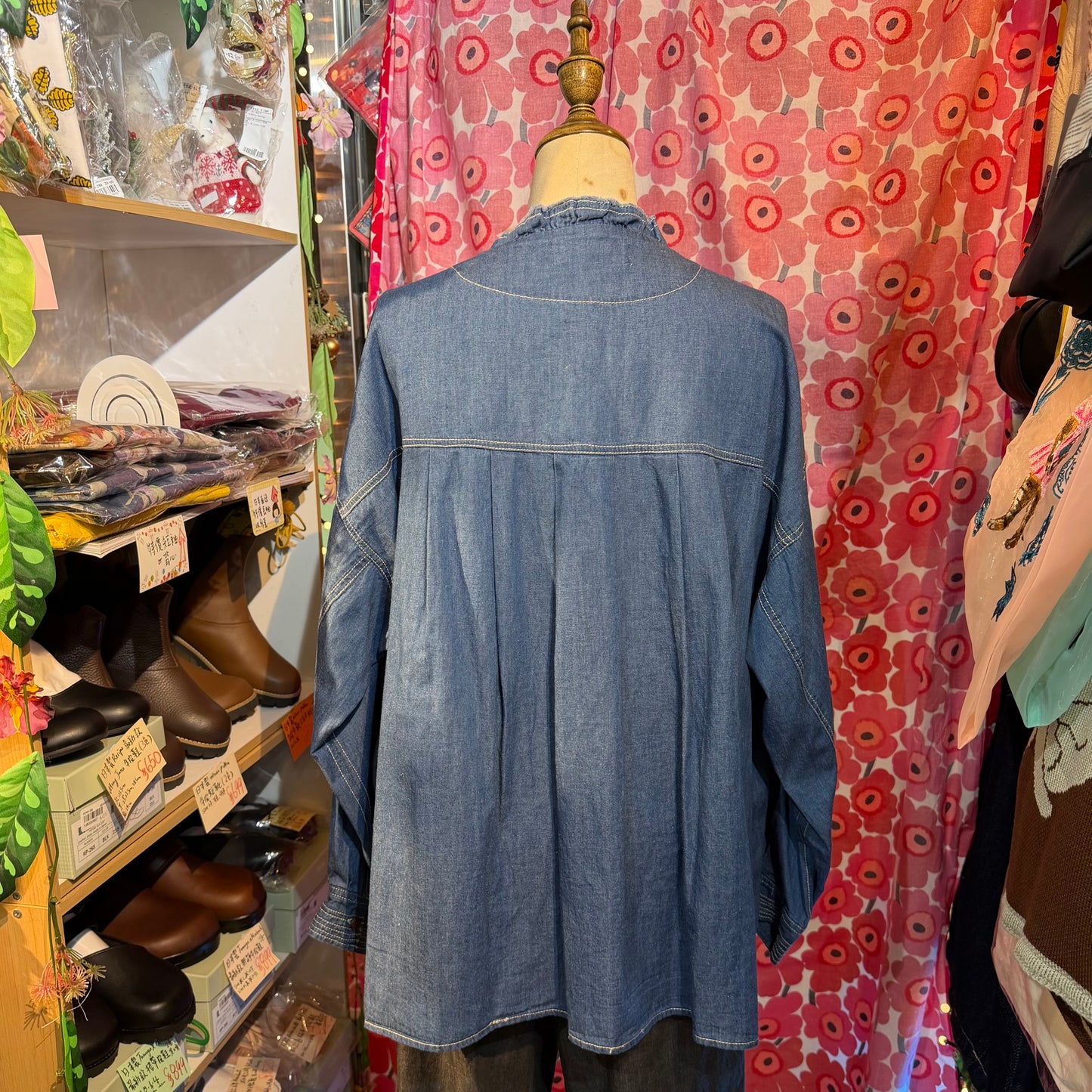 Sale- Tumugu Denim Shirt, 2 Colors