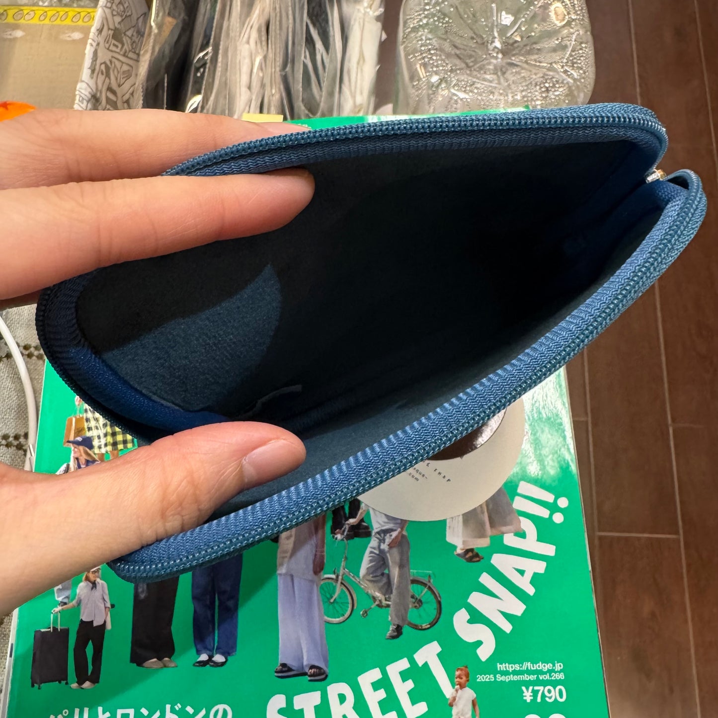 CDF Cat Brown Gadget Pouch