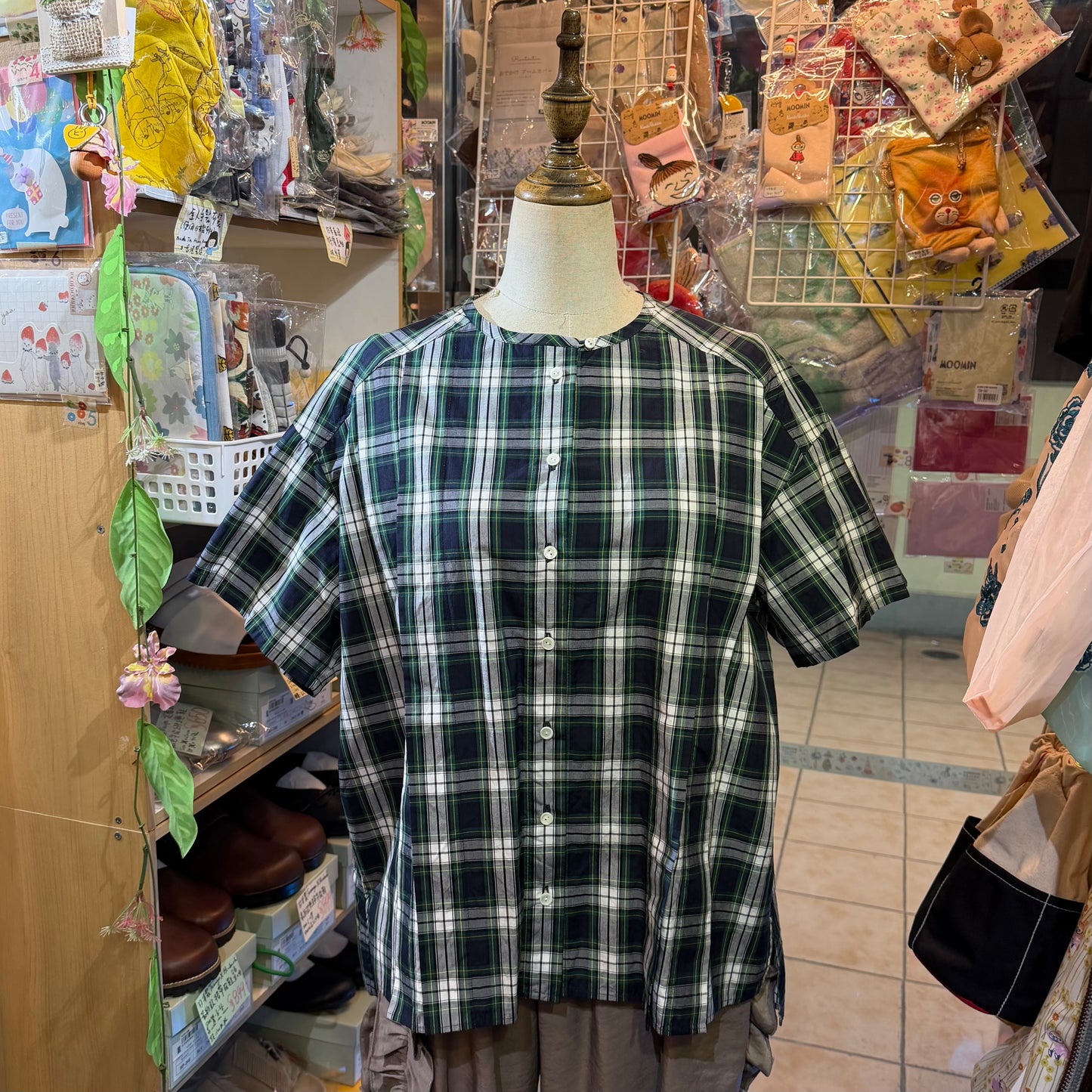 Diaries Checked Shirt, 2 Colors, made in Japan